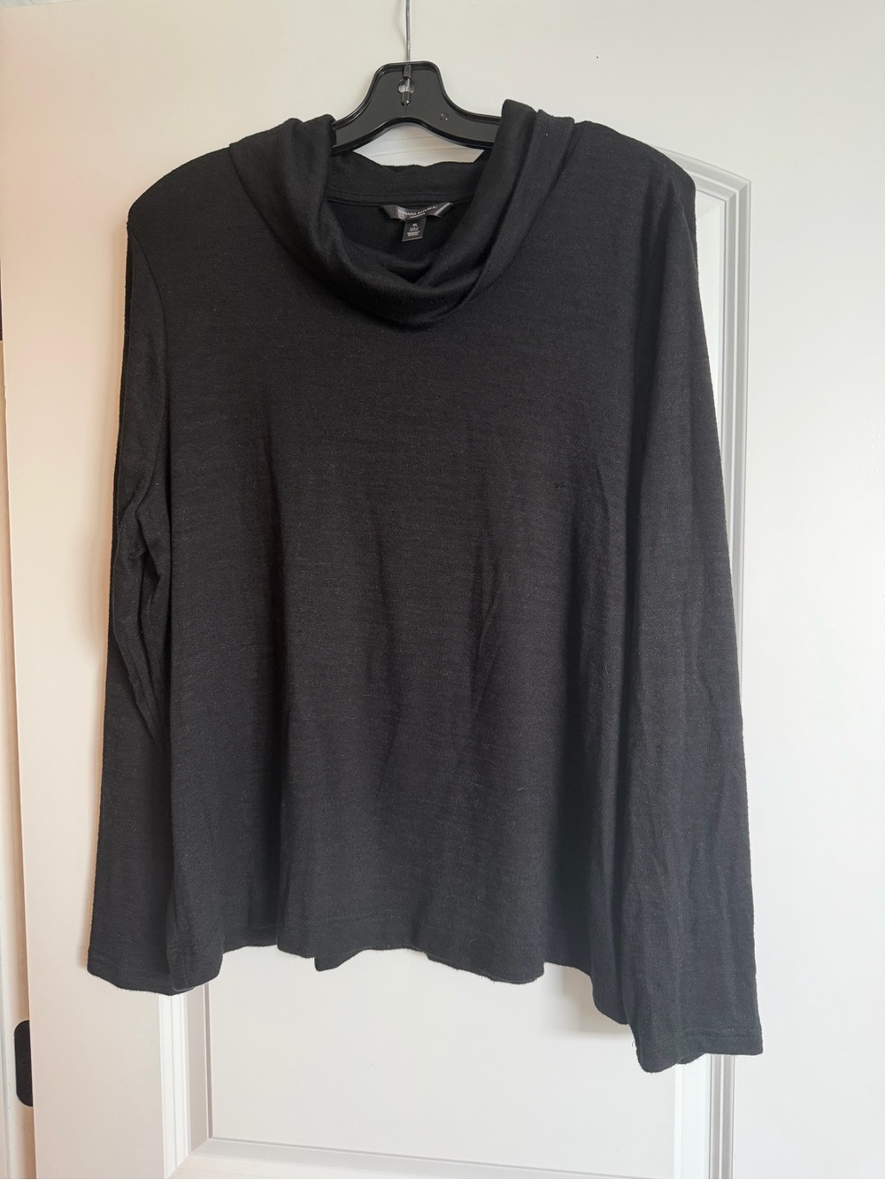Banana Republic Classic Black Cowl Neck Women's Sweater